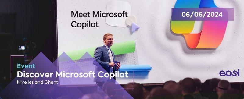 Event banner Meet Microsoft Copilot