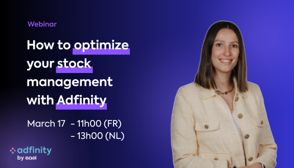 Webinar - Adfinity - stock management