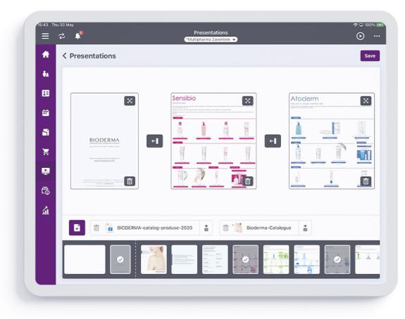 Medical presentation in smartsales